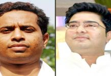 বিজেপি প্রার্থী বালি ও বৌ নিয়ে পড়েছিলেন, বাঁকুড়ায় অশালিন অভিষেক/The News বাংলা